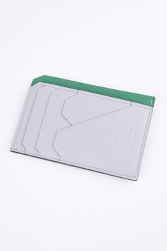 【残り1点】 MINI WALLET / LA354GT2 ゴートレザー スマートミニウォレット パイン×オンアイス