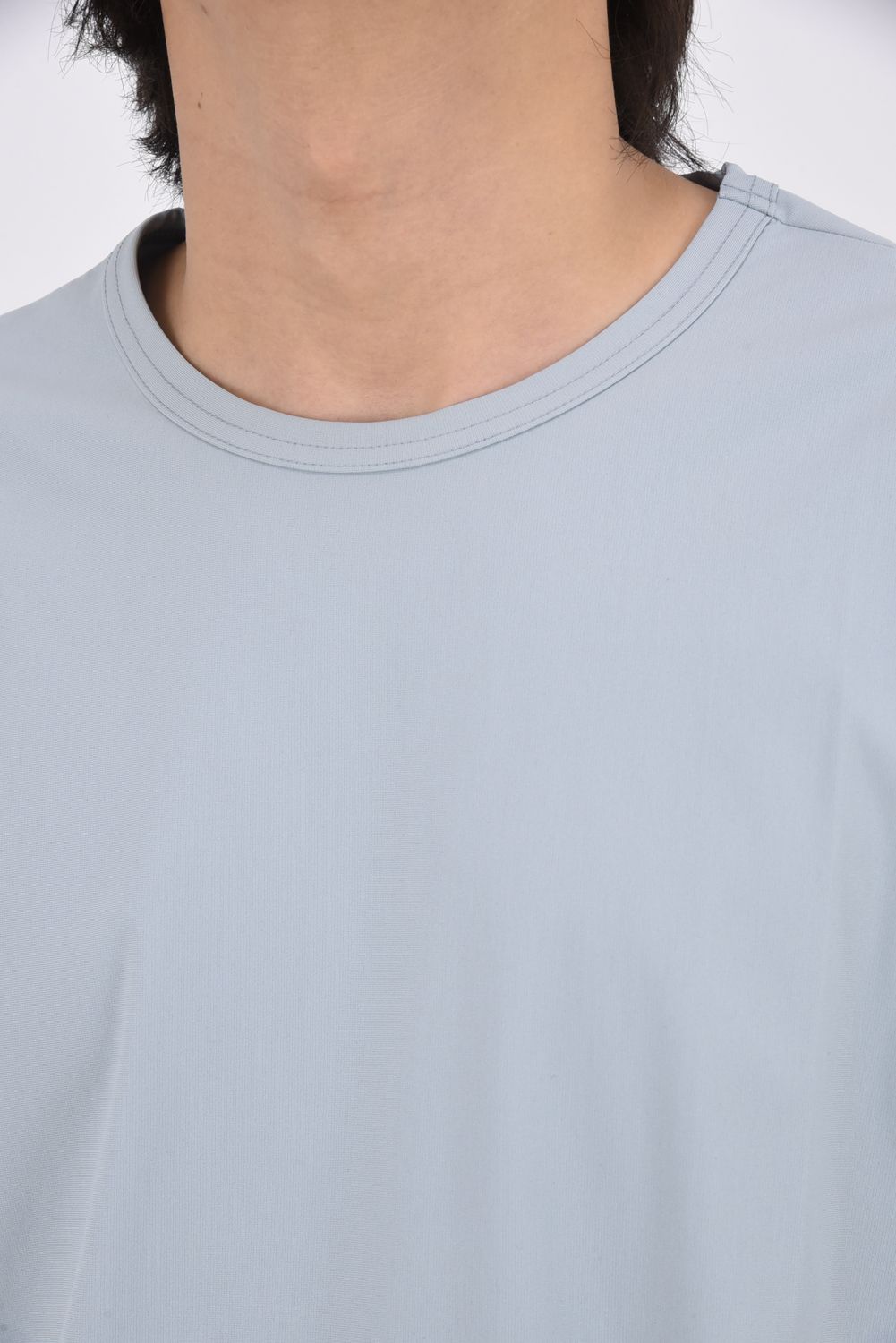 NYLON OVER  TEE / ナイロン オーバーサイズ Tシャツ （アクア）