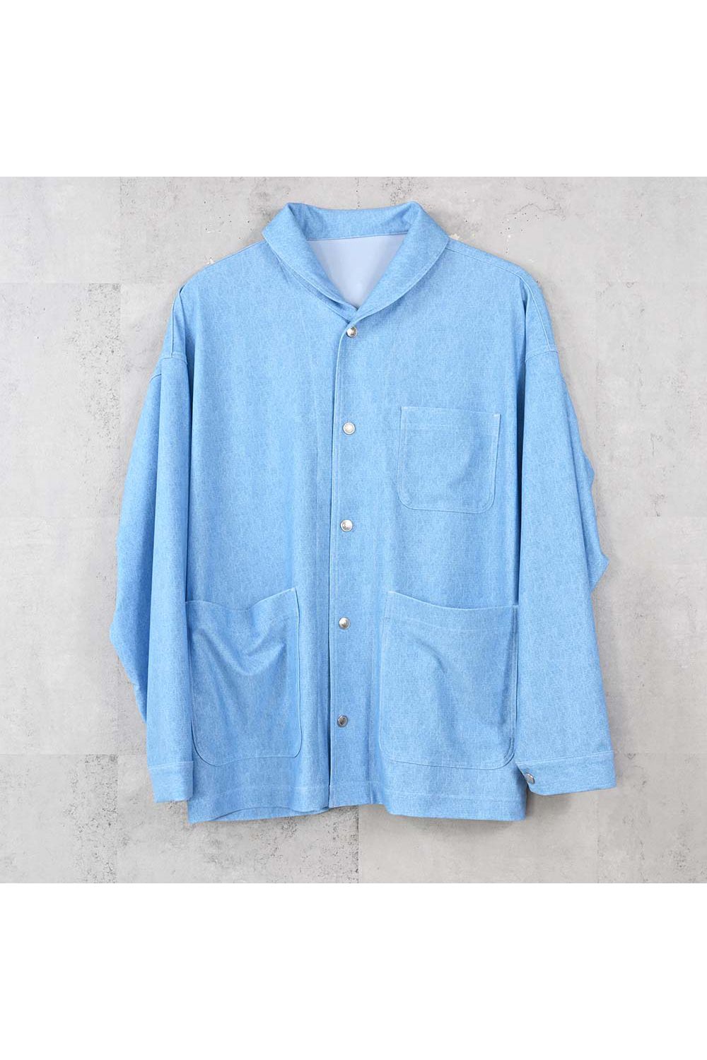 RUSH CAVER ALL/  ラッシュガード カバーオールジャケット (ライトインディゴ) (5月中旬入荷予定) ※オーダー締切:2月15日(日)18時