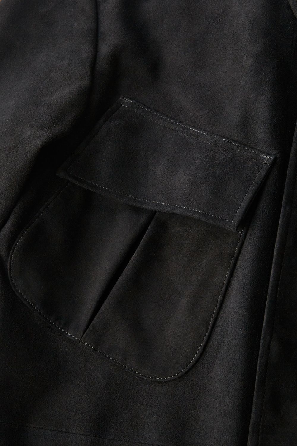 【BLACK MILITARY Vol.8】 JUNGLE FATIGUE JACKET -BLACK SUEDE- (11月頃入荷予定 )※オーダー締切8/6(金)11:59迄