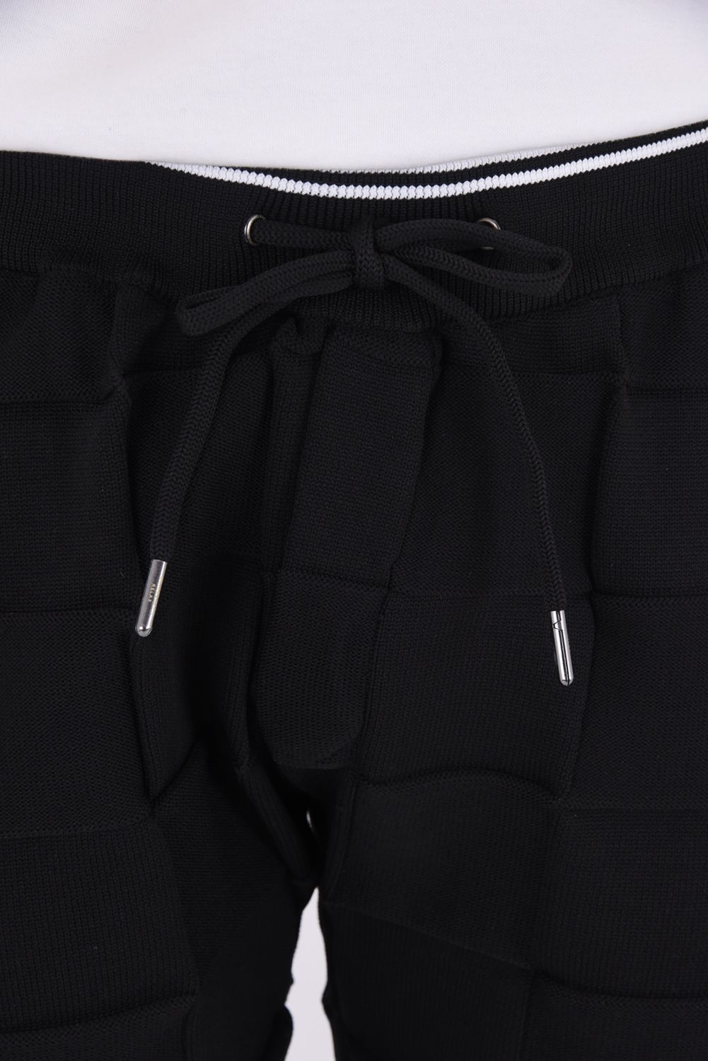 【26SS】 INTRECCIATO SHORTS / イントレチャート ショートパンツ (ブラック)