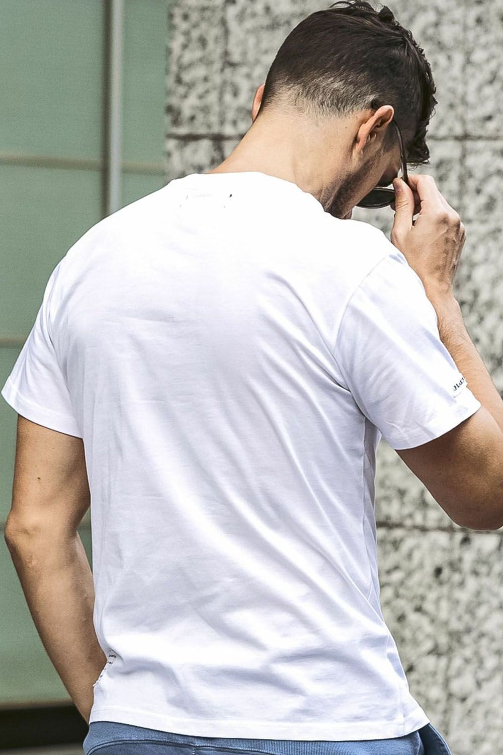 PATCH T-SHIRT / パッチ Tシャツ (ホワイト)