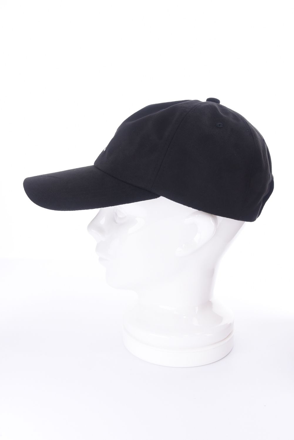 SUEDE LOW CAP / エコスウェード ローキャップ ブラック