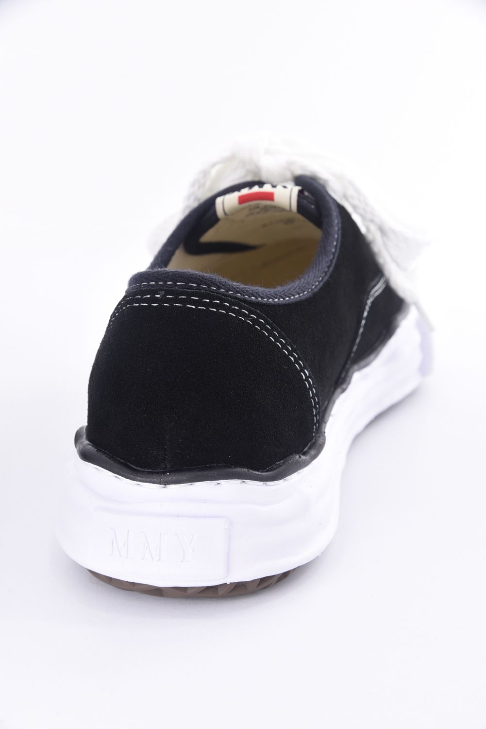 "BAKER LOW" OG sole lowcut sneaker / ベイカー オリジナルソール スウェード ローカット スニーカ ブラック