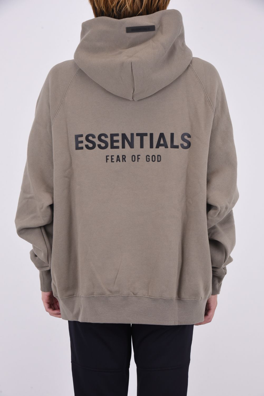 FOG ESSENTIALS - PULL OVER HOODIE BLACK LOGO / 裏起毛 バック ...