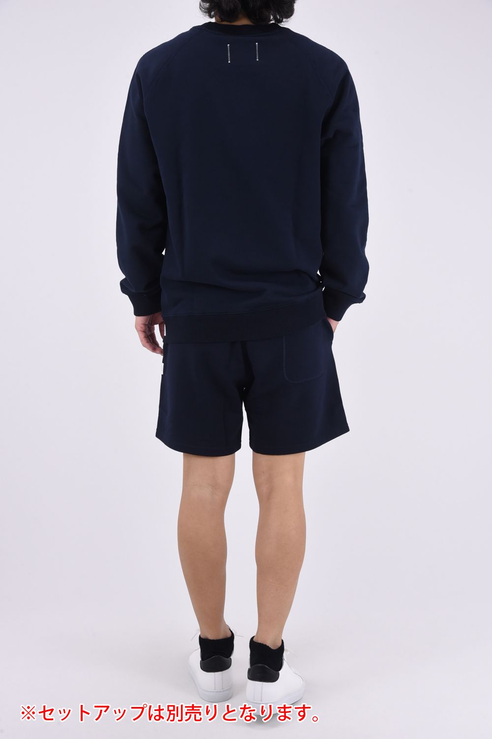 【国内正規品】 MIDWEIGHT TERRY CREWNECK CLASSIC/ ミ゙ッドウェイト クルーネックスウェット クラシックフィット ネイビー