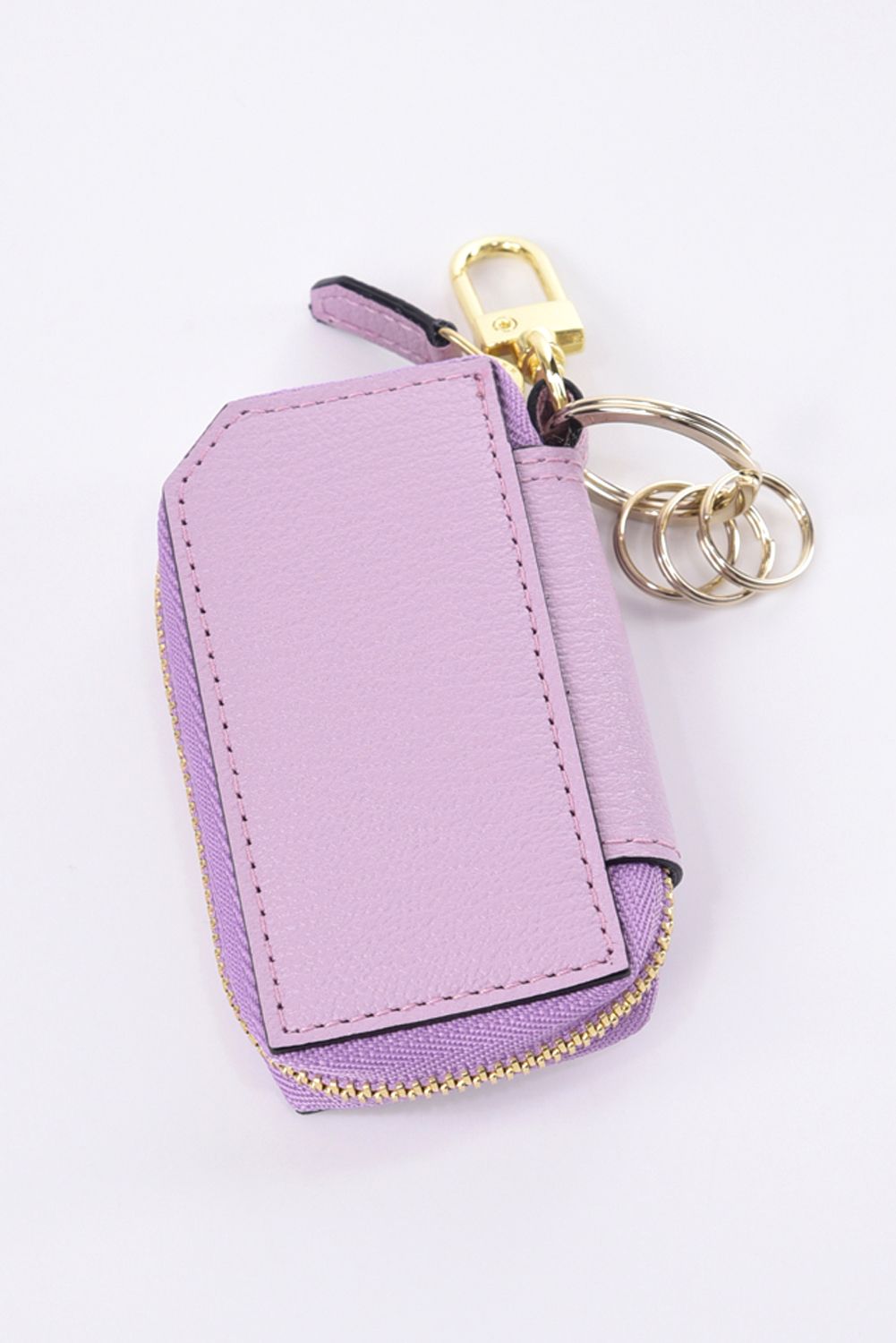 【残り1点】 SMART KEY CASE / LA111GT ゴートレザー スマートキーケース ライラック / オンアイス