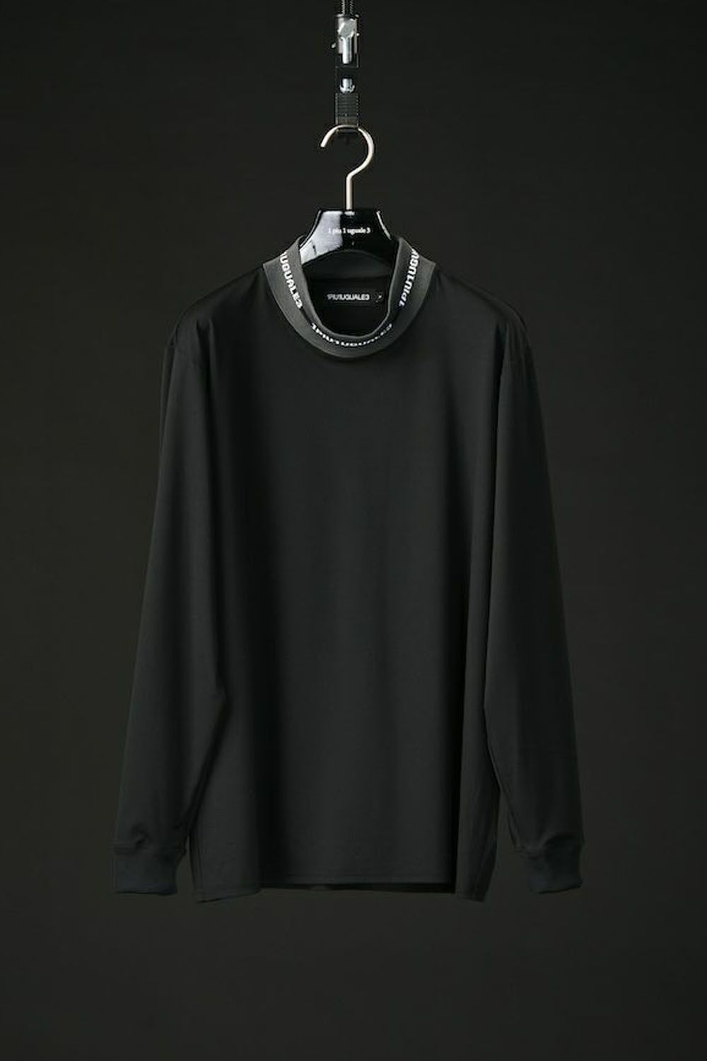 【113SPORT VOL.12 / 24AW】 COMFORTABLE HYBLID MOCK / 113スポーツ  モックネック ブラック