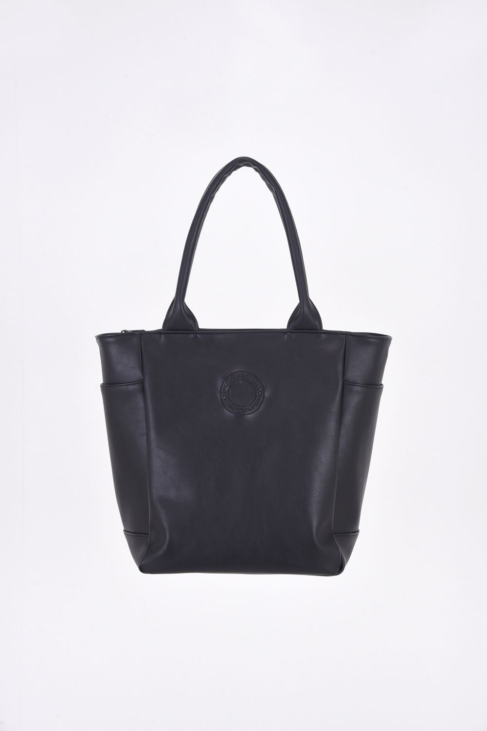 1PIU1UGUALE3 RELAX - PU TOTE BAG / サークルロゴPUトート