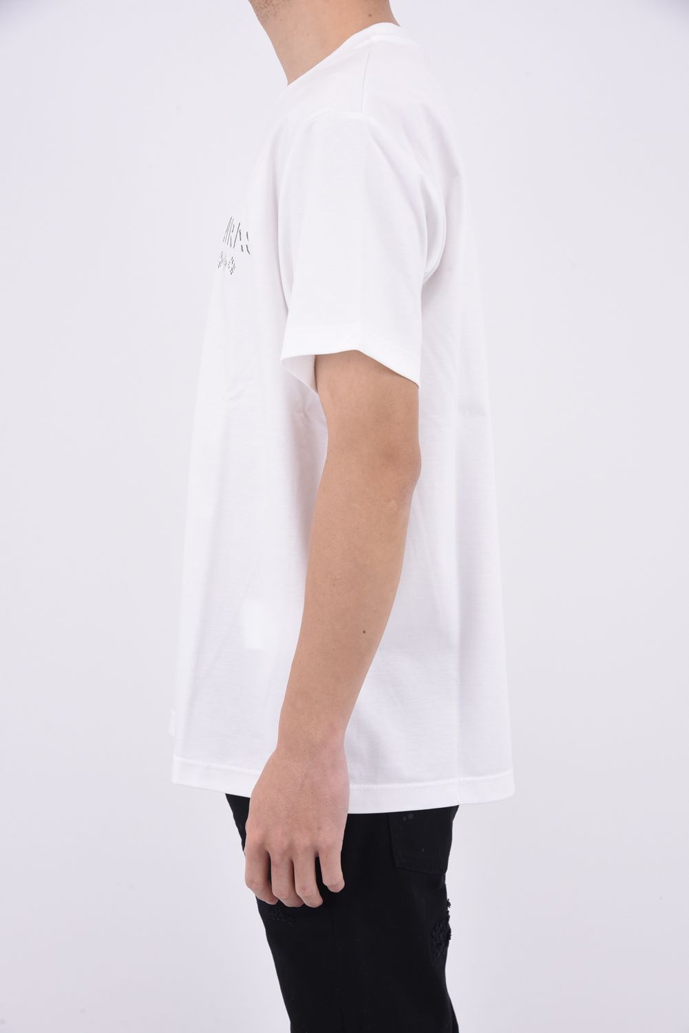 LOGADO (ロガード) / ロゴ クルーネック 半袖 Tシャツ ホワイト