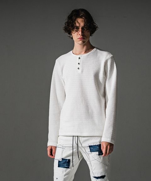 KNT HENRY / ニットヘンリー (ホワイト)