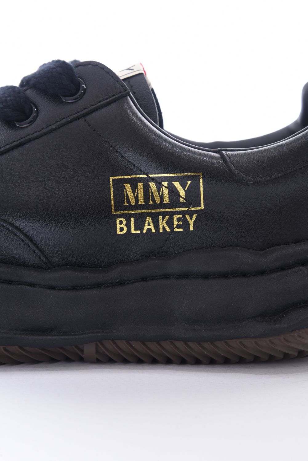 "BLAKEY" OG Sole Leather Low-top Sneaker / オリジナルソール レザーローカットスニーカー ブラック / ブラック