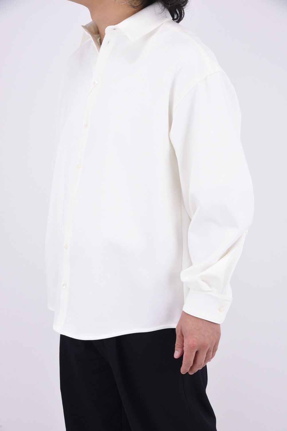 JERSEY JACK SHIRTS / 裏起毛 ジャックシャツ ホワイト