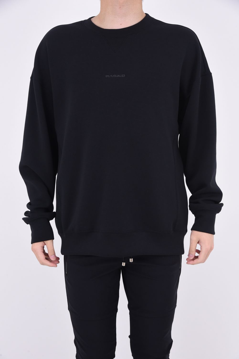 L/S CREW / ロゴプリント ロングスリーブ クルーネック ブラック