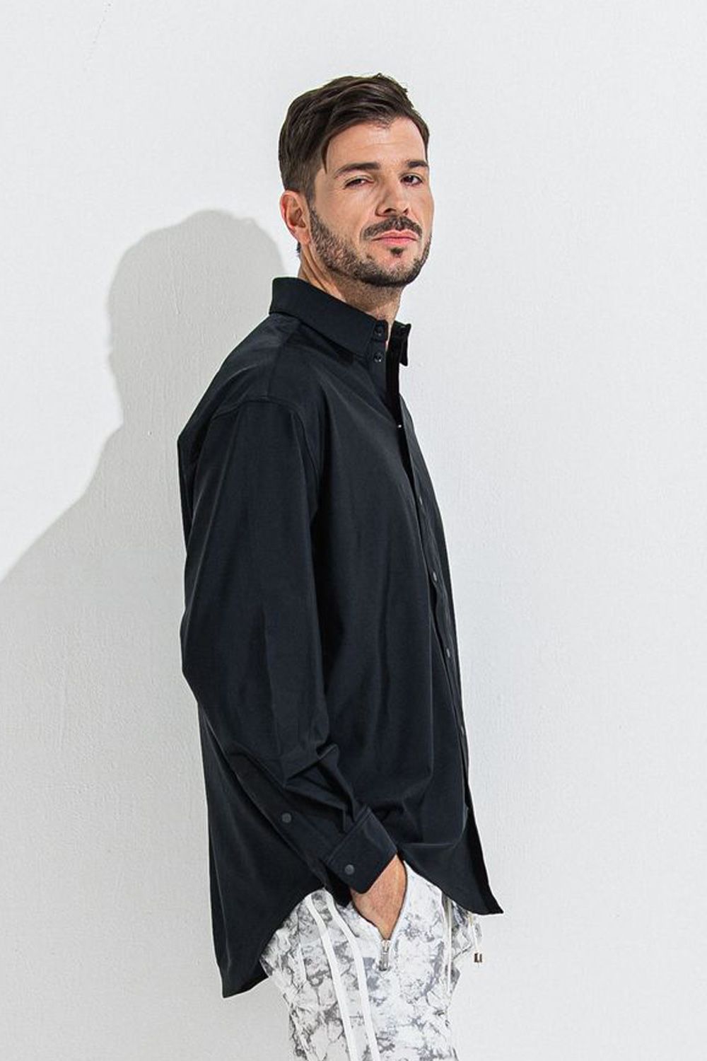 RUSH JACK SHIRTS / ラッシュガード ロングスリーブシャツ ブラック