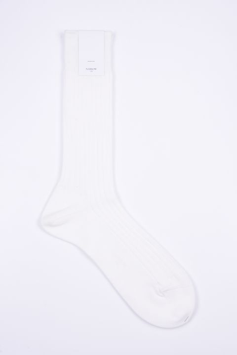 MAT RIB / 日本製 マット リブソックス ホワイト