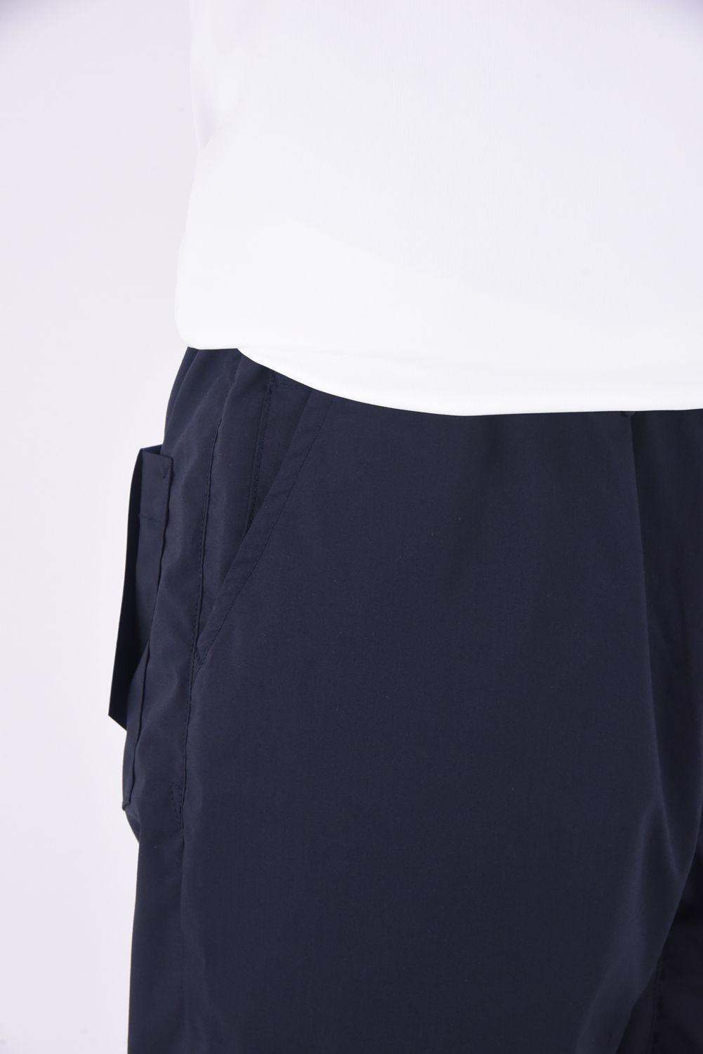 WR TAPERED CROPPED PANTS / テーパード クロップド パンツ ネイビー