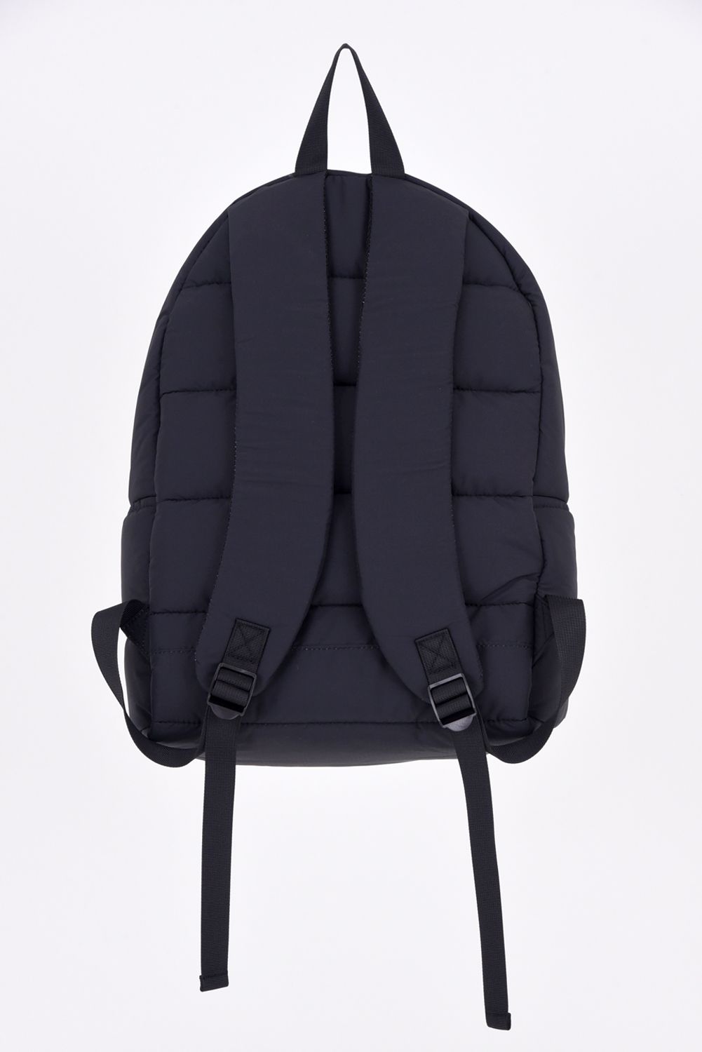 BATTING LOGO BACKPACK / キルティング サークルロゴ バックパック ブラック / ホワイト