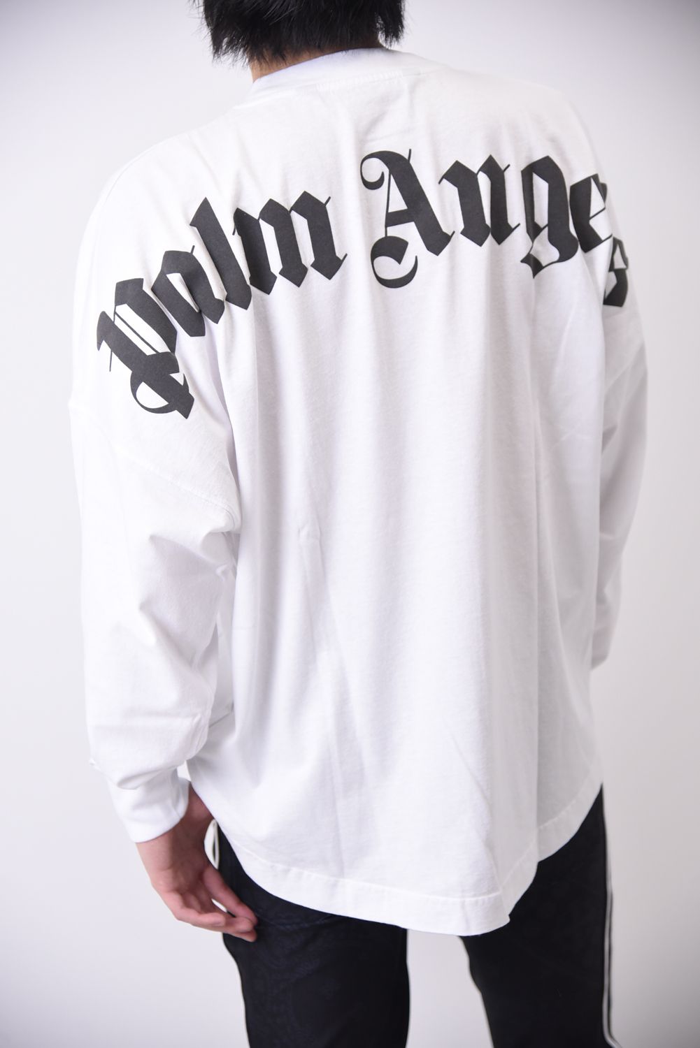 PALM ANGELS - CLASSIC LOGO OVER TEE L/S / クラッシック ロゴ 