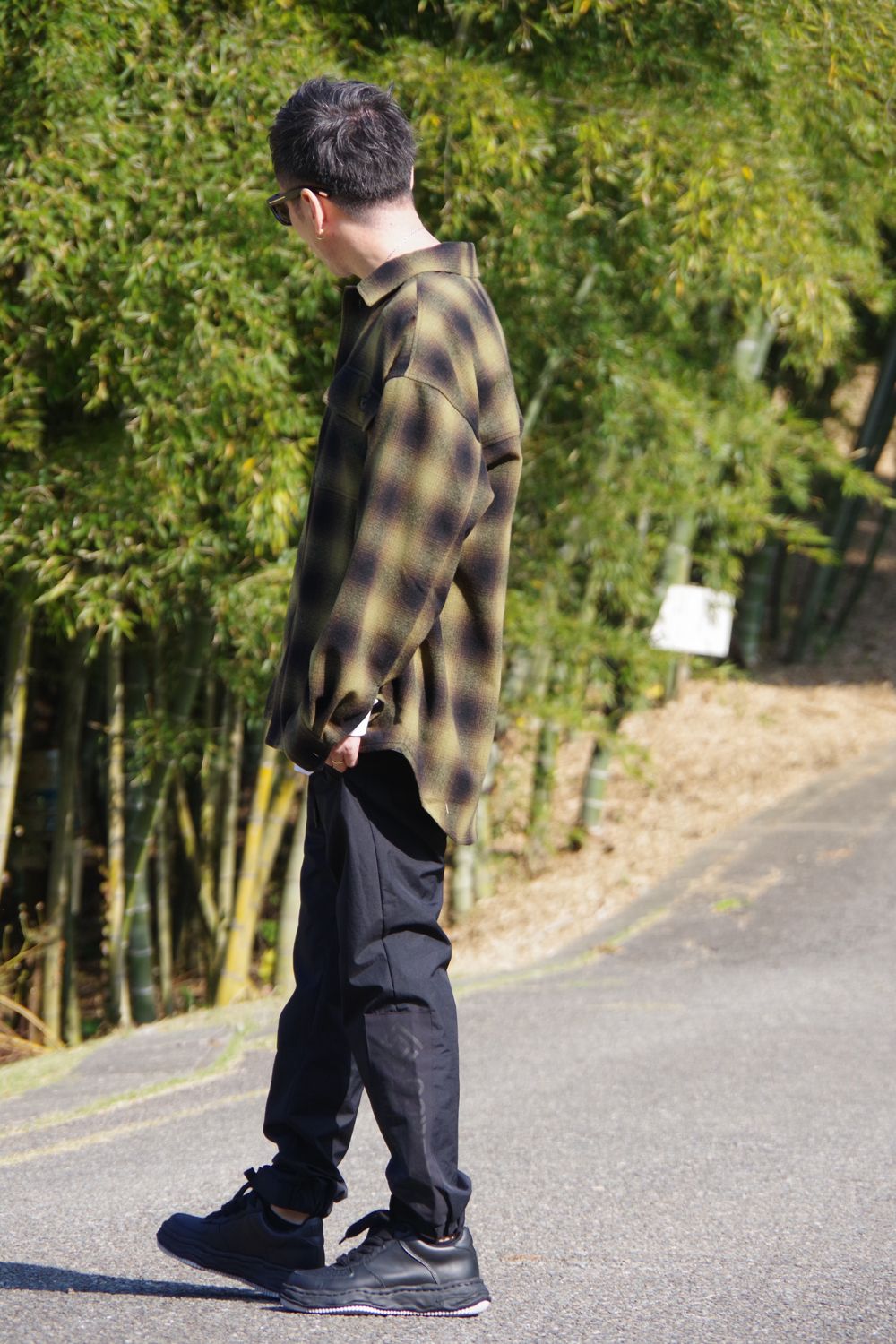 【RESOUND CLOTHING】新作WOOL CHECK OVER CPOJKを使用したおススメスタイル ①