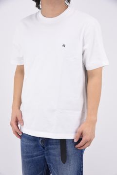 【国内正規品】 【STANDARD FIT】MIDWEIGHT JERSEY MONOGRAM T-SHIRT / ミッドウェイト ジャージ モノグラム 半袖Tシャツ ホワイト