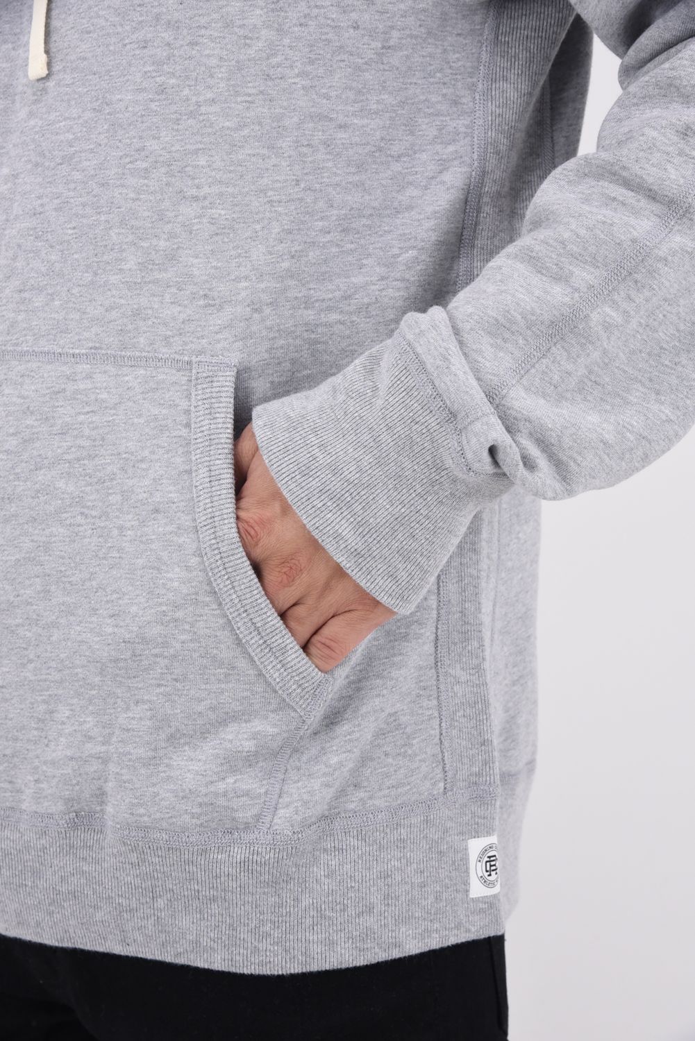 【国内正規品】 MIDWEIGHT TERRY PULLOVER HOODIE / ミッドウェイト プルオーバーフーディー ヘザーグレー