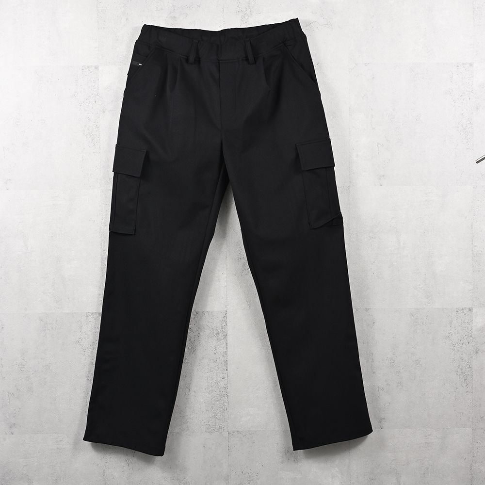 HEAD cargo / ワンタック カーゴパンツ (ブラック) (8月中旬入荷予定) ※オーダー締切:5月23日(土)17時