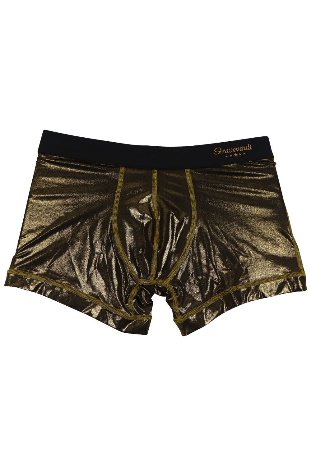 Metallic Short Boxer  - ゴールド