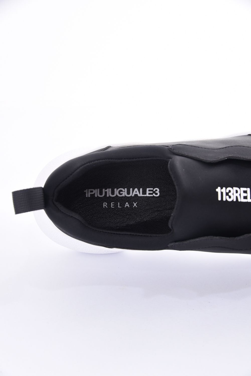 SMALL LOGO BIG SOLE SHOES / VIBRAMソール ダッドスニーカー ブラック / ホワイト