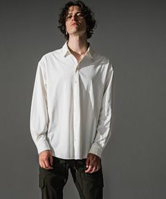 NYLON jack shirts / ナイロン ジャックシャツ (ホワイト) (7月末入荷予定) ※オーダー締切:5月23日(土)17時