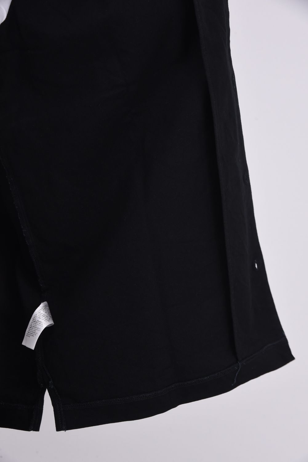 BACK LOGO WIDE SHIRT / バックロゴ ワイド シャツ ブラック