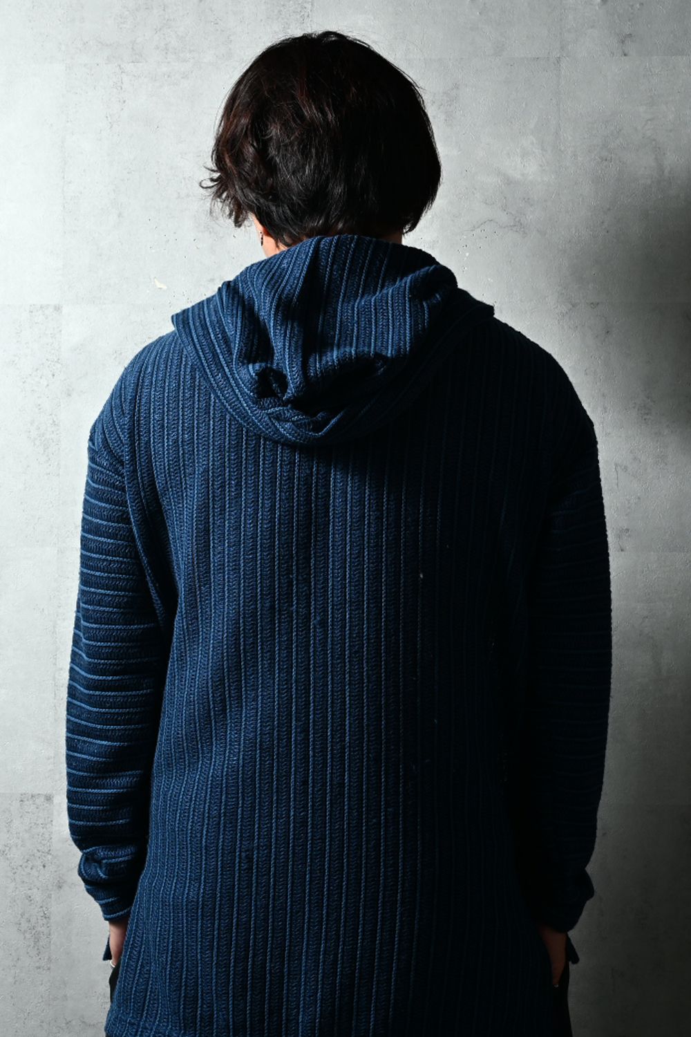 RUSSEL MEXICAN HOODIE / ラッセル織り プルオーバー オリジナルメキシカンパーカー (ネイビー) (3月上旬入荷予定) ※オーダー締切12/13(土)17:00