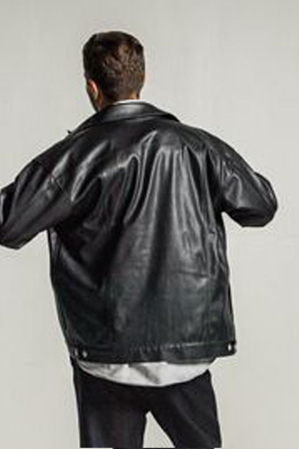RESOUND CLOTHING - LEATHER OVER 2ND G / エコレザー オーバー