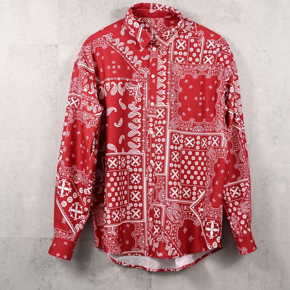 BANDANA JACKSHIRTS / バンダナ ジャックシャツ (レッドバンダナ) (8月末入荷予定) ※オーダー締切:5月23日(土)17時