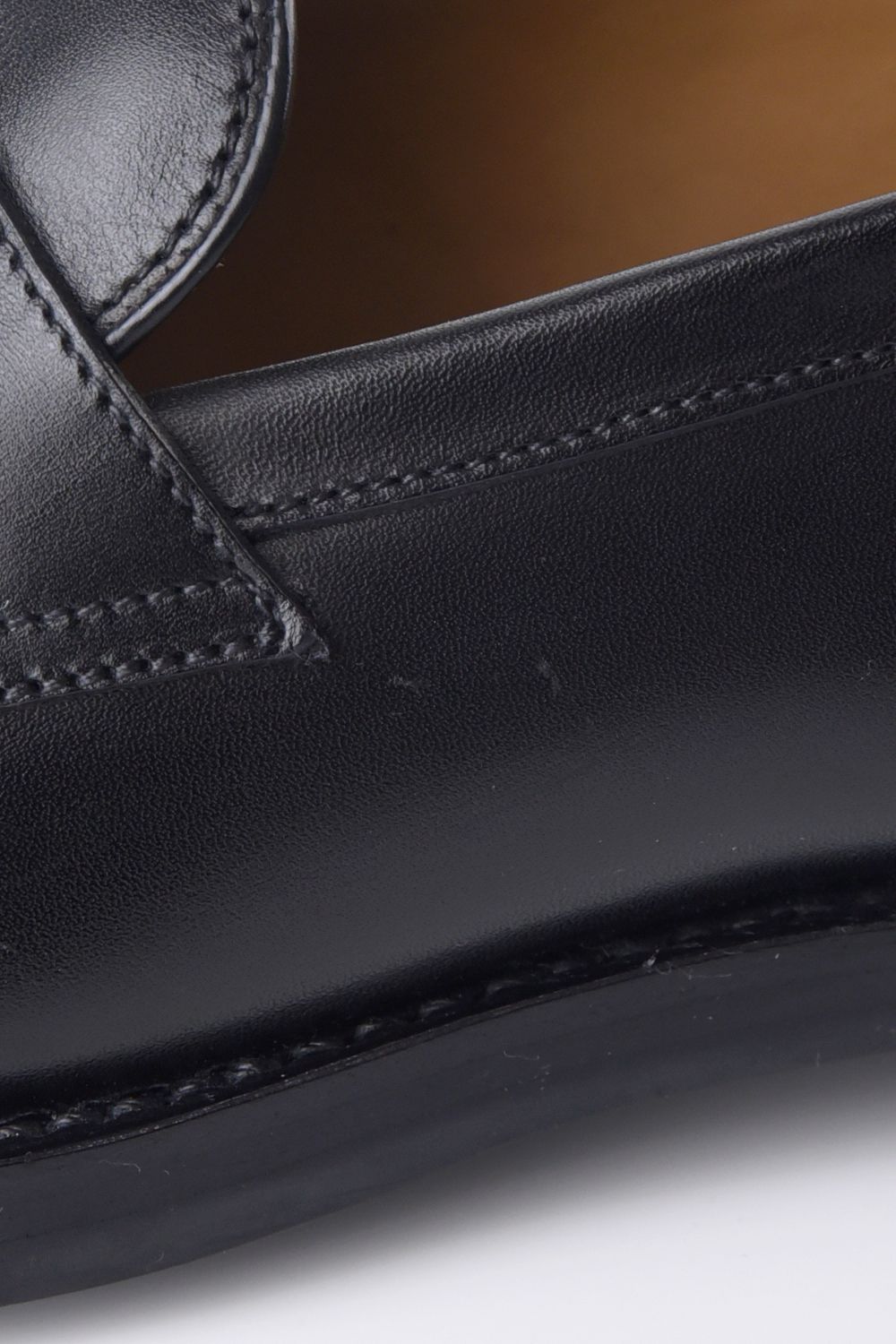 【訳ありアウトレット品】 SHOREDITCH / ペニーローファー フレンチカーフ ブラック