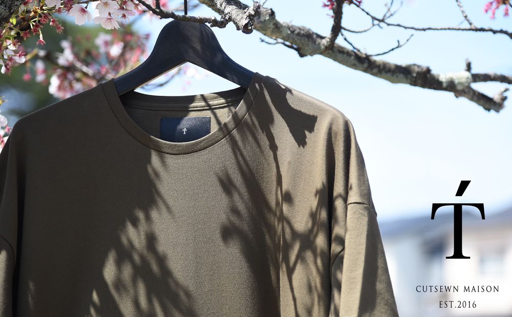 【T' Cut&Sewn Maison】 みなさまのワードローブに馴染むカットソー