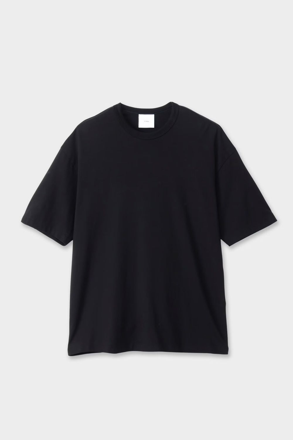 SUVIN COTTON SOFT STRUCTURE T-SHIRT / コットンソフト ストラクチャー Tシャツ (ブラック)