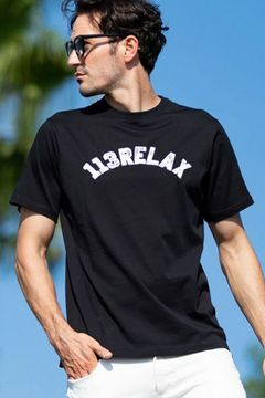 PAISLEY LOGO T-SHIRT / ペイズリーロゴ クルーネックTシャツ ブラック