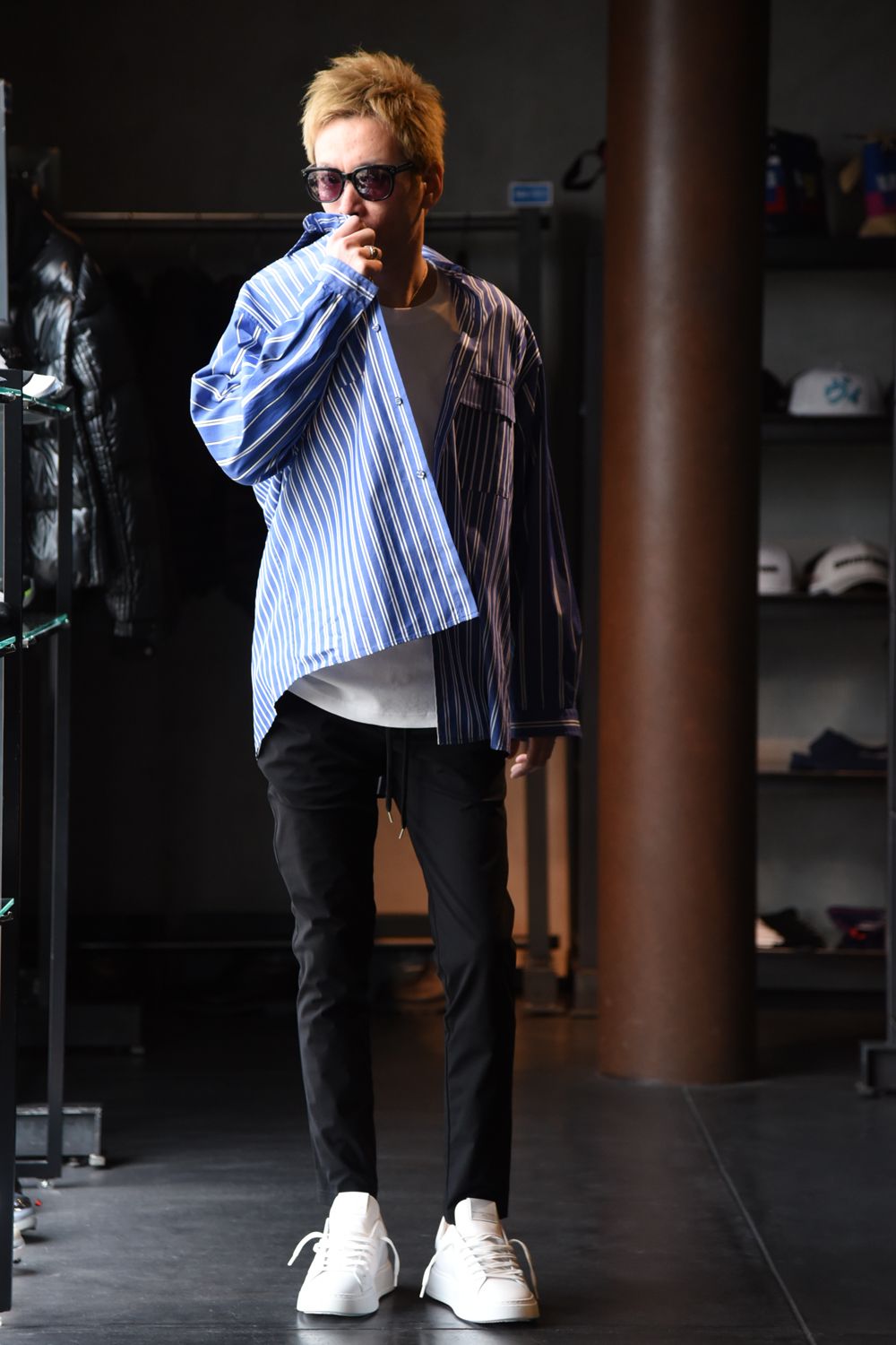 【RESOUND CLOTHING】2021SS注目のCHRIS EASY PANTSを使用した清涼感のあるキレカジスタイル