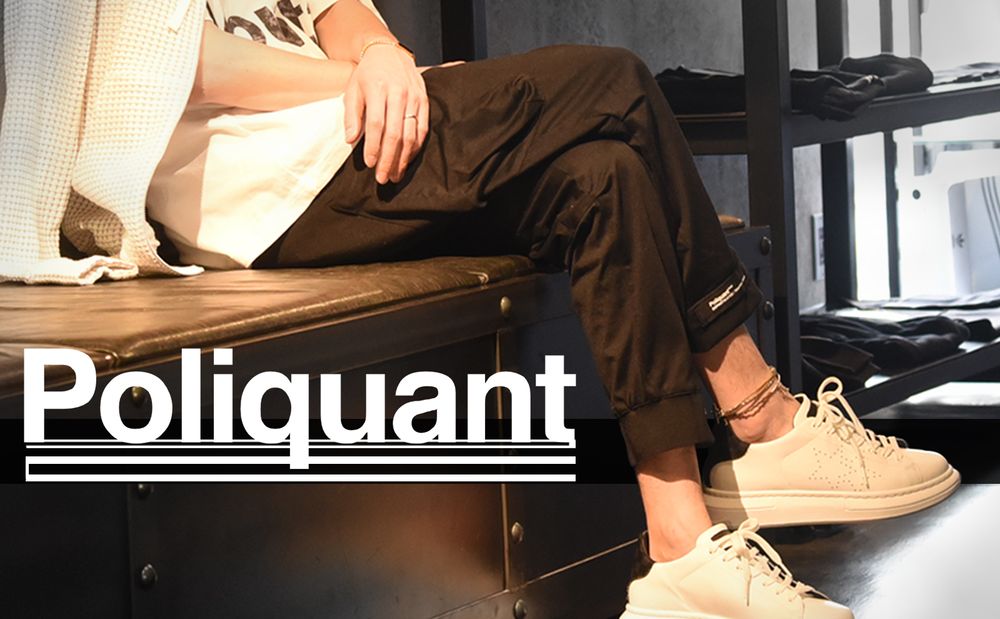 【POLIQUANT】 FIRSTCOLLECTIONより継続して高い人気を集める『FUNCTIONAL ADJUSTABLE CARGO PANTS』