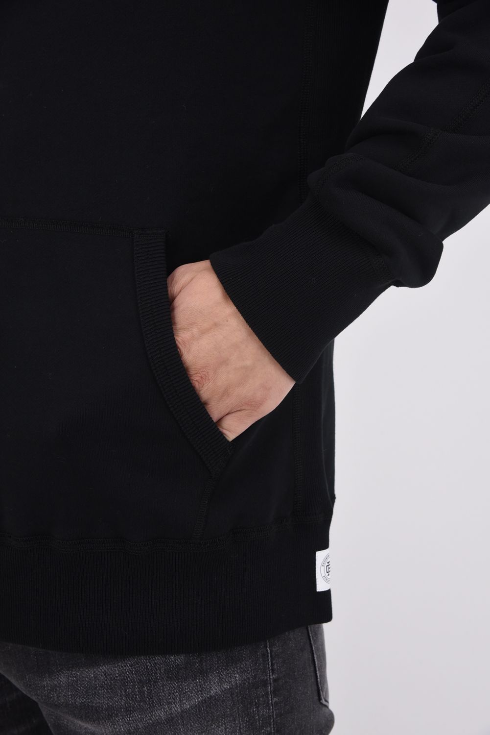 【国内正規品】 MIDWEIGHT TERRY PULLOVER HOODIE / ミッドウェイト プルオーバーフーディー ブラック