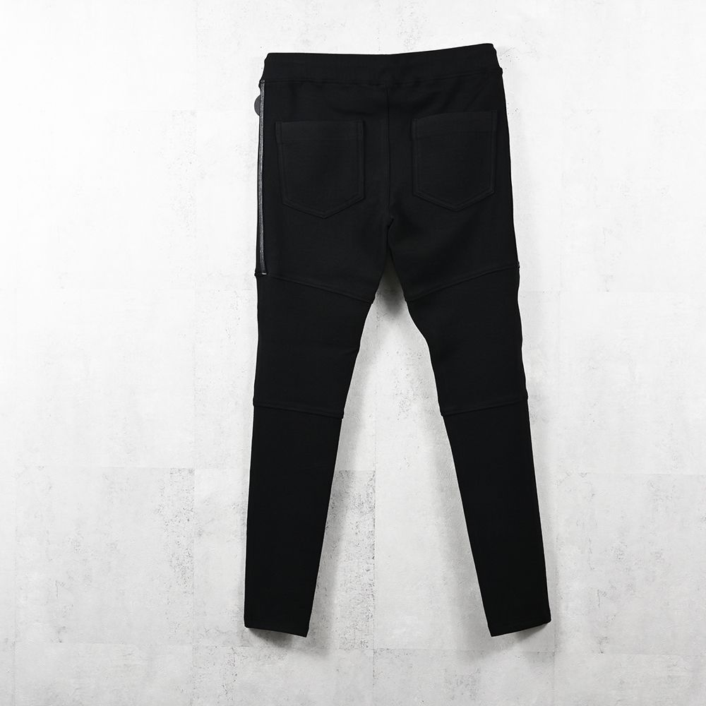 Johnson LINE blister PT / 【定番】 ブリスターニット ジョンソンラインパンツ (ブラック)（7月下旬入荷予定）※オーダー締切:5月23日(土)17時