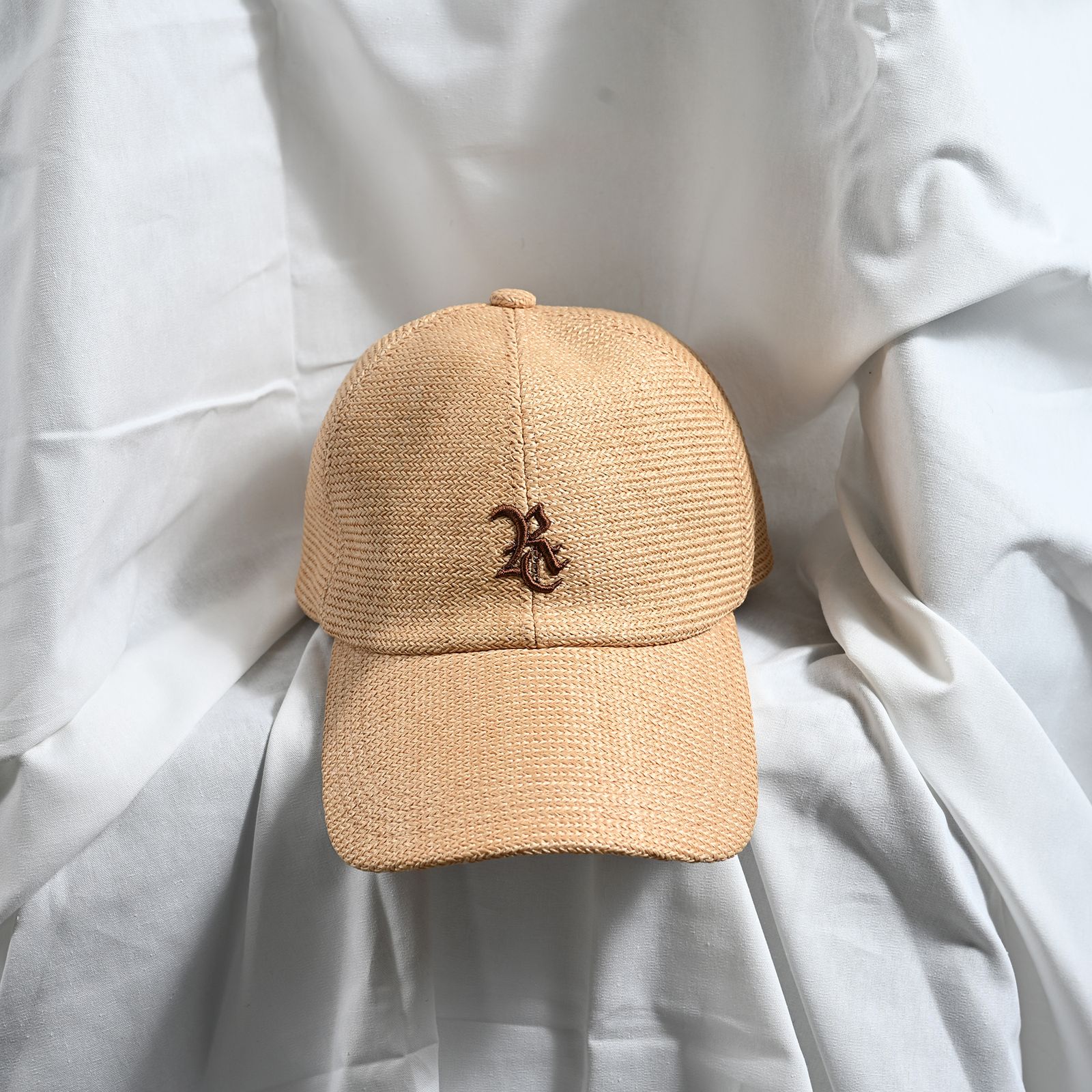 STRAW MESH LOW CAP / ストローメッシュ ローキャップ ベージュ
