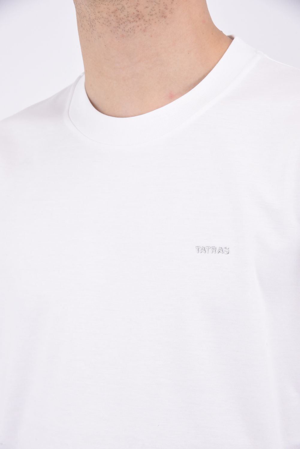 SICADO (シカード) / ロゴ クルーネック 長袖 Tシャツ ホワイト