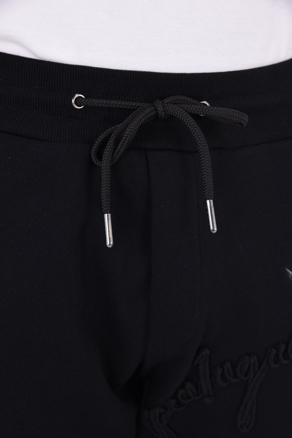 【26AW】 HEAVY FRENCH TERRYSCRIPT CODE LOGO LONG PANTS / フレンチテリー ロープロゴ ロングパンツ (ブラック)