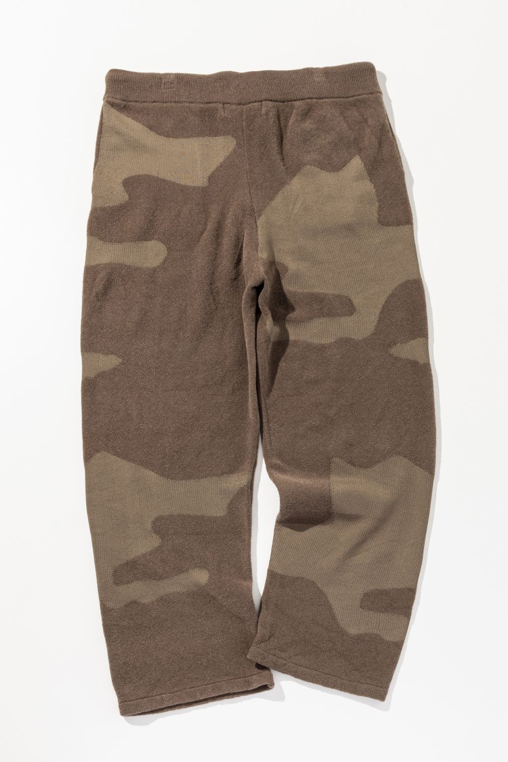 【26AW】 RECOVERY TECH TONAL CAMO RELAX KNIT PANTS / リカバリーテック トーナル カモ リラックス ニットパンツ (ブラウン)