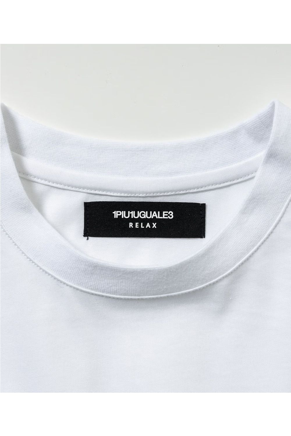 TAPE LOGO T-SHIRT / テープロゴ ショートスリーブ (ホワイト)