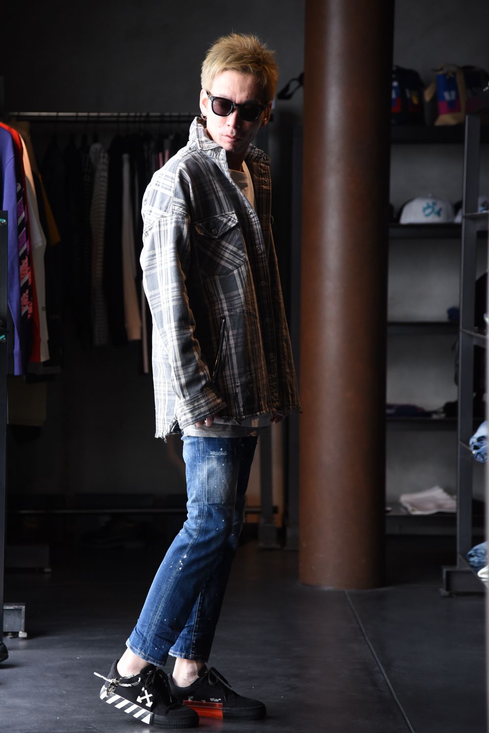 【Dsquared2】SKATER JEANSを使用した春先に向けてオススメのカジュアルスタイル
