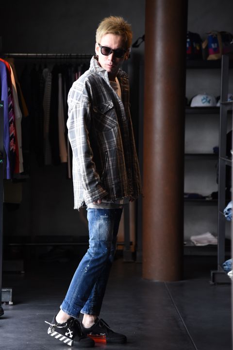 【Dsquared2】SKATER JEANSを使用した春先に向けてオススメのカジュアルスタイル