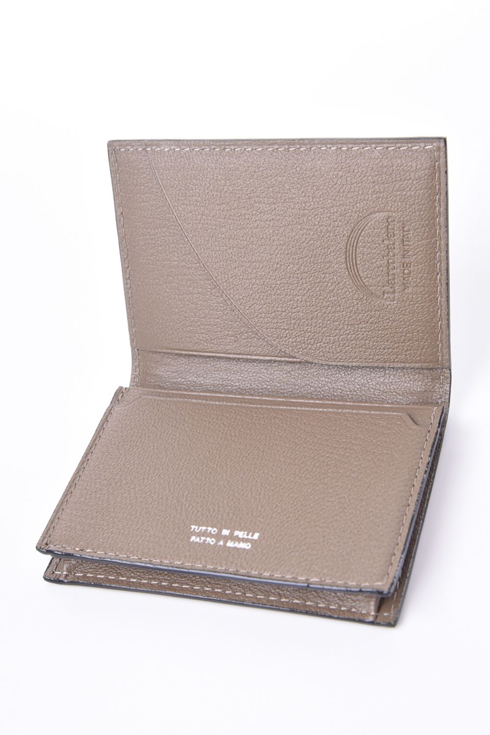 【残り1点】 BUSINESS CARD HOLDER / LA351GT 名刺入れ ブラック×グレー